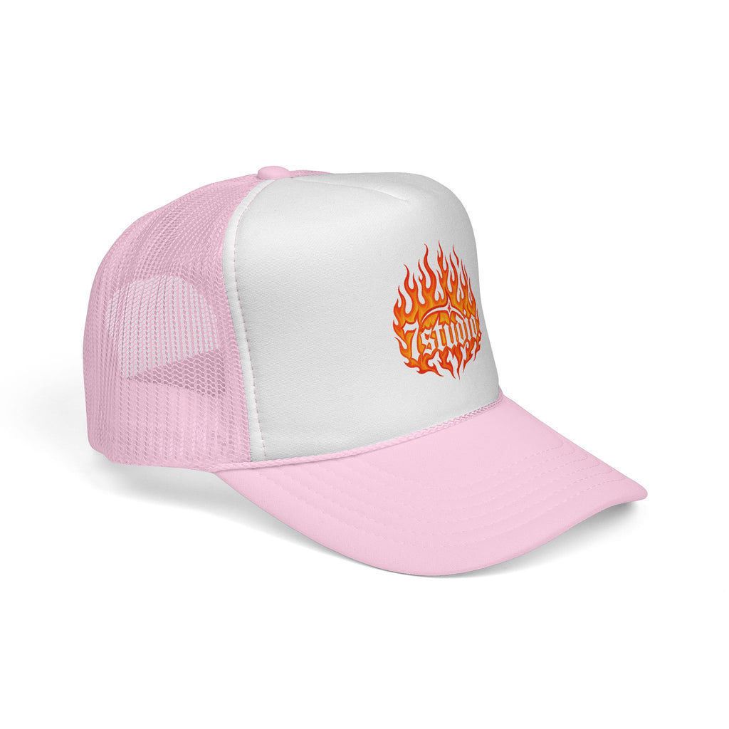 flaming hot baseball cap